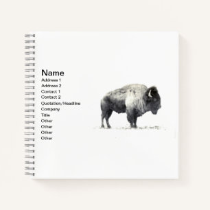 Plains Bison Notebook