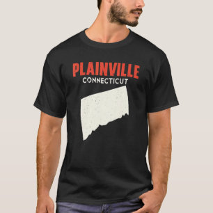 Plainville Connecticut USA State America Travel Co T-Shirt