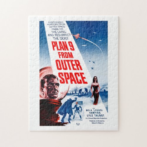Plan 9 from Outer Space 1957 Jigsaw Puzzle