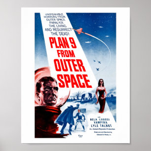 Plan 9 from Outer Space (1957) Poster