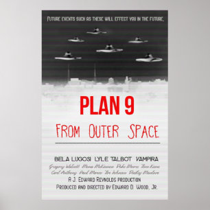 Plan 9 From Outer Space Poster