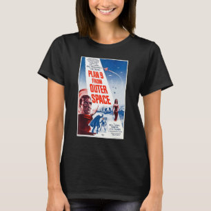 Plan 9 From Outer Space Vintage Poster T-Shirt