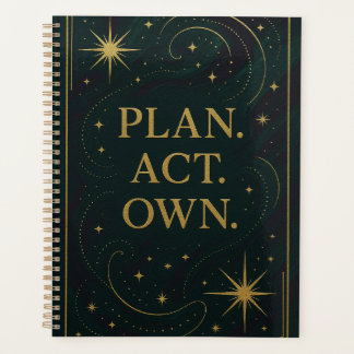 “PLAN. ACT. OWN.” A Spirit-Wired™ Planner
