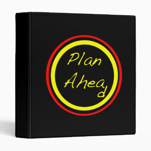Plan Ahead 3 Ring Binder