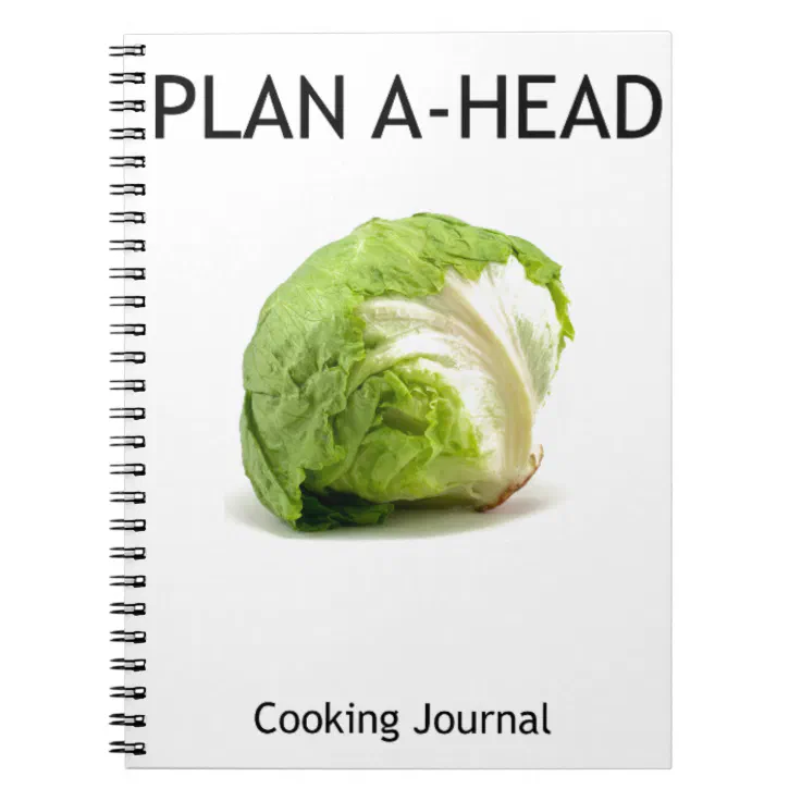 Plan Ahead journal Zazzle