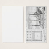 Plan and View of the Blue Mosque (1609-16), built (Front & Back)