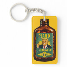 Plan D Trump-Tec Retro Bottle Parody