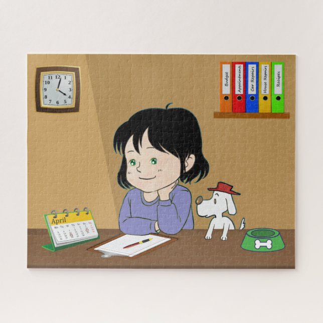 Plan-O-Pooch Jigsaw Puzzle (Horizontal)