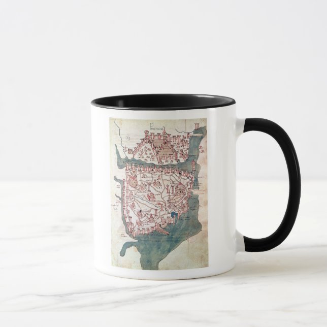 Plan of Constantinople Mug (Right)