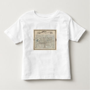 Plan of Des Moines, Polk County, Iowa Toddler T-shirt