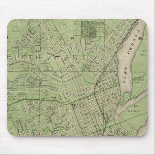 Plan of Dubuque, Dubuque County, State of Iowa Mouse Pad