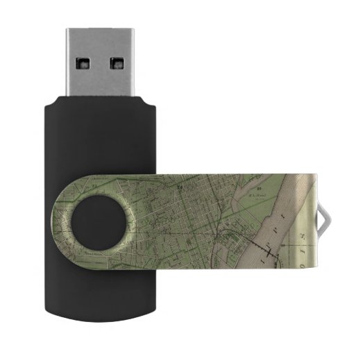 Plan of Dubuque Dubuque County State of Iowa USB Flash Drive