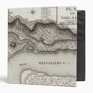 Plan Of Nogales 3 Ring Binder