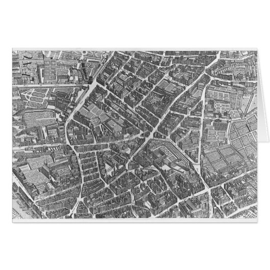 Plan of Paris Cards (Front Horizontal)