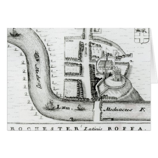 Plan of Rochester Cards (Front Horizontal)