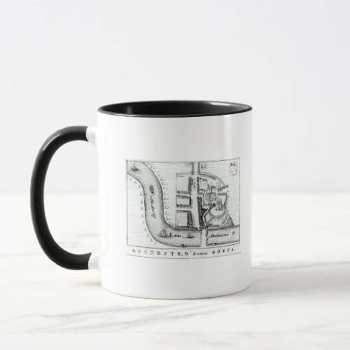 Plan of Rochester Mug