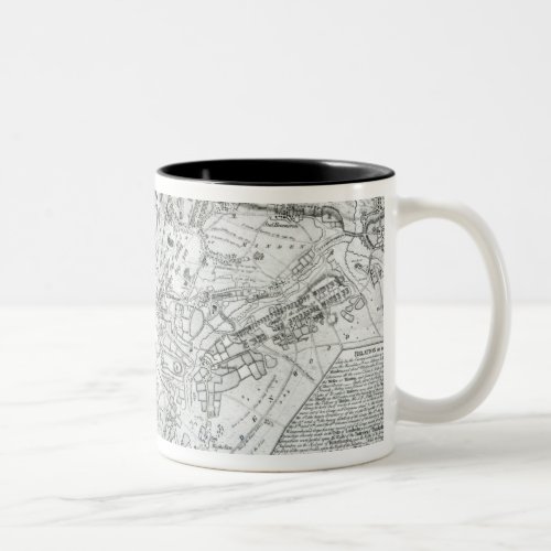 Plan of the Battle of Minden Two_Tone Coffee Mug