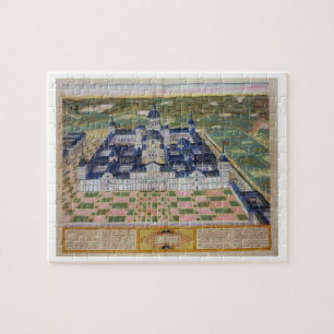Plan of the Monastery of El Escorial, from 'Civita Jigsaw Puzzle