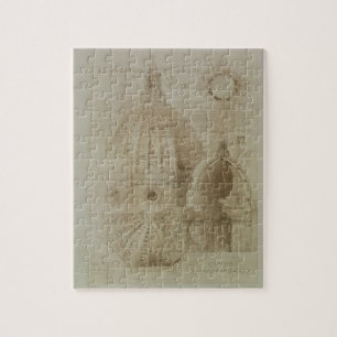 Plan, Section and Elevation of Florence Cathedral, Jigsaw Puzzle