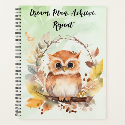 Plan with Wisdom Your 2024 Owl_Inspired Planner