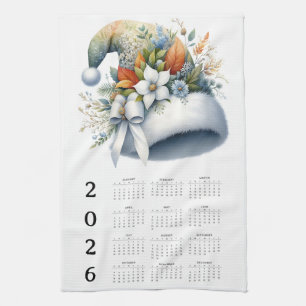 Plan your year in style with this 2026 calendar kitchen towel