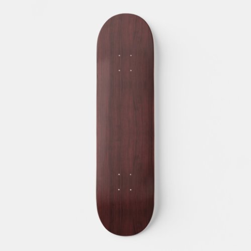 planche  roulette bois acajou fonc skateboard