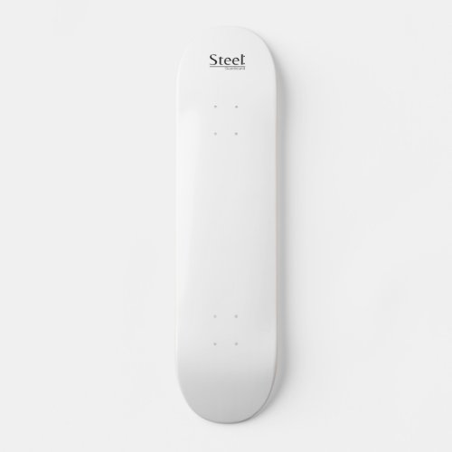 Planche Blanche Steel_Skateboard Skateboard