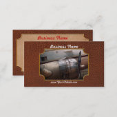 Plane - A little rough around the edges Business Card (Front/Back)
