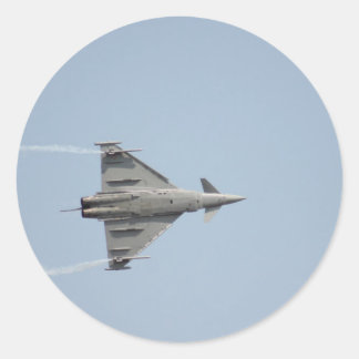 Plane Classic Round Sticker