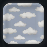 Plane Party Plates | Cloud Party Plates<br><div class="desc">Vintage Plane Party Plates</div>