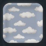 Plane Party Plates | Cloud Party Plates<br><div class="desc">Vintage Plane Party Plates</div>