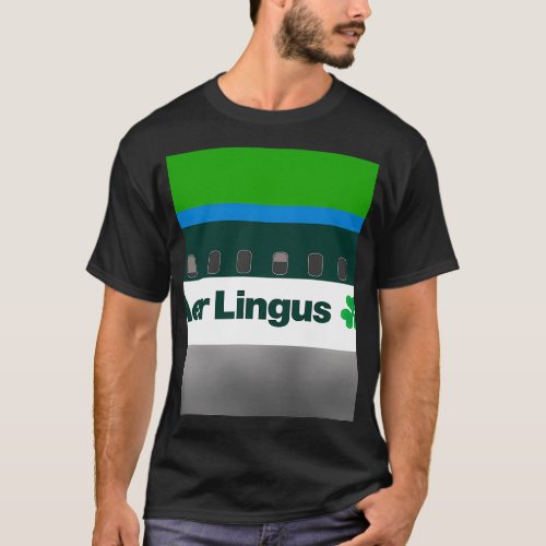 Plane s Aer Lingus 1980s T_Shirt