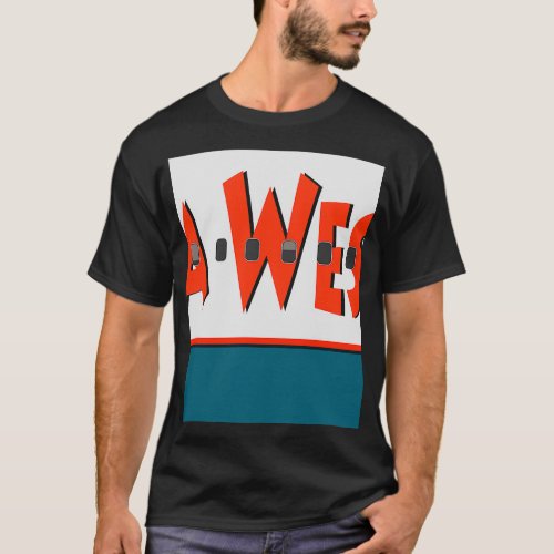Plane s America West Airlines T_Shirt