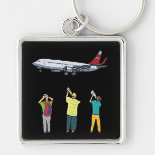 Plane Spotting Keychain