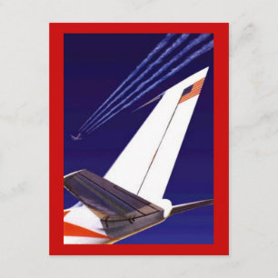 PLANE TAILS & TRAILS PARTY INVITATION EZ2CUSTOMIZE