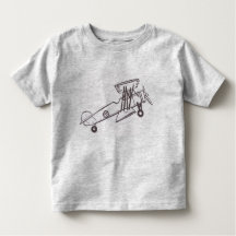Plane Toddler T-Shirt Boy Shirt