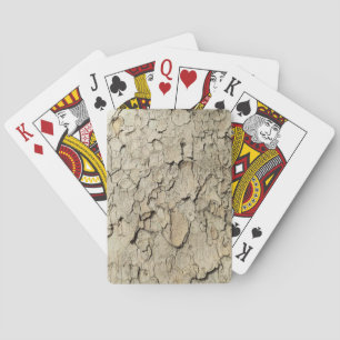Plane tree camouflage looks bark pattern bicycle p poker cards