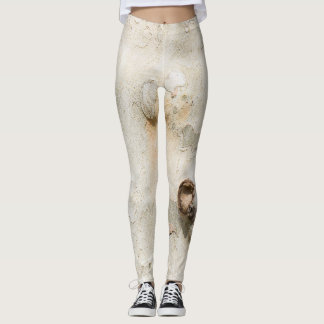 Plane tree camouflage looks bark pattern leggings