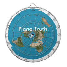 "Plane Truth" Dart Board