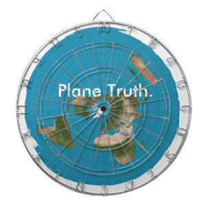 "Plane Truth" Dart Board