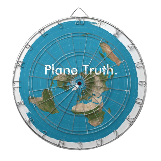 "Plane Truth" Dart Board (Front)