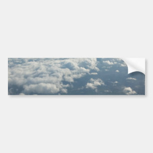 Plane View, Awesome Clouds, Sky Bumper Sticker