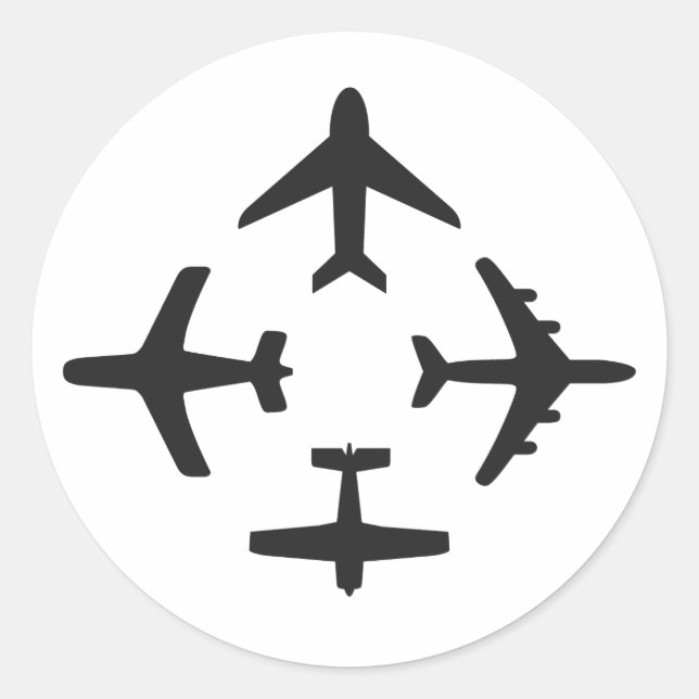 Planes 1 Sticker (Front)