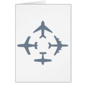 Planes 4 Folding Card (Front)