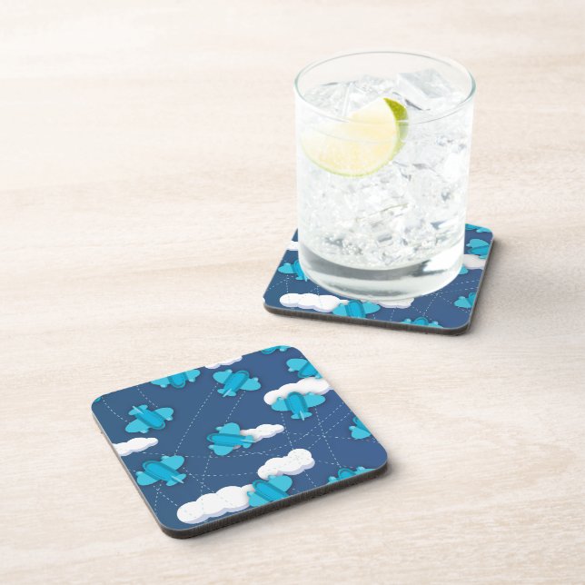 planes drink coaster (Right Side)