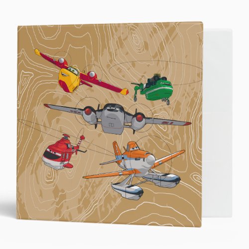 Planes Group 3 Ring Binder