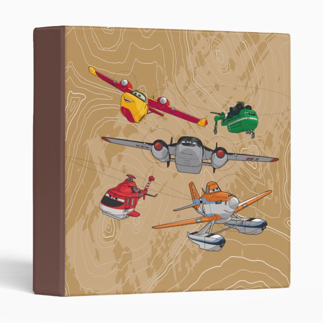 Planes Group Binder (Front/Spine)