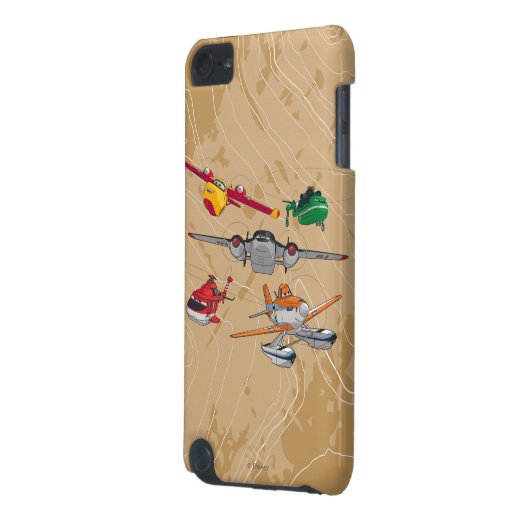 Planes Group iPod Touch (5th Generation) Cover (Back Left)