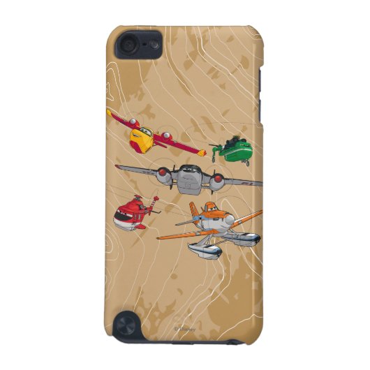 Planes Group iPod Touch (5th Generation) Cover (Back)