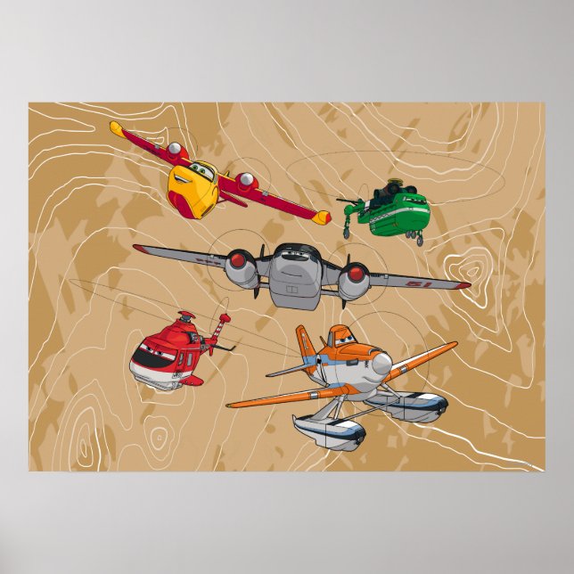 Planes Group Poster (Front)